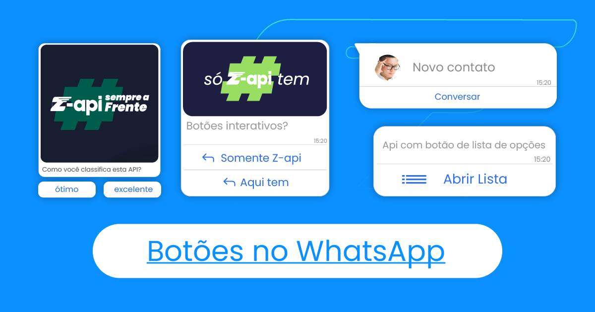 botões