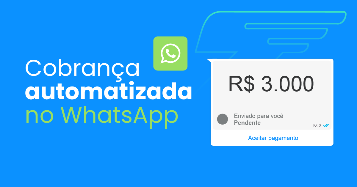 Cobrança automática no WhatsApp