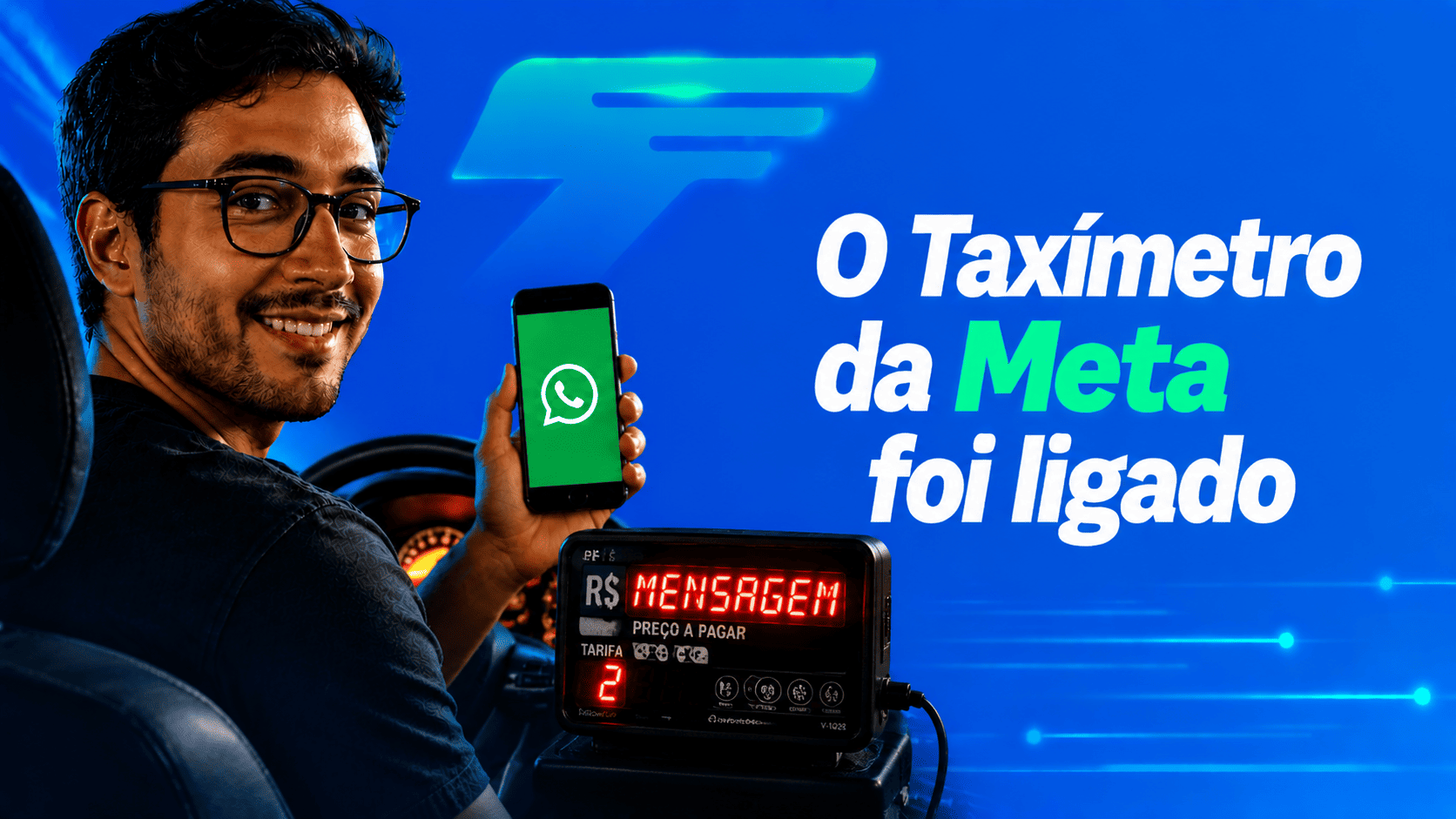 O Taxímetro do WhatsApp Business foi ligado