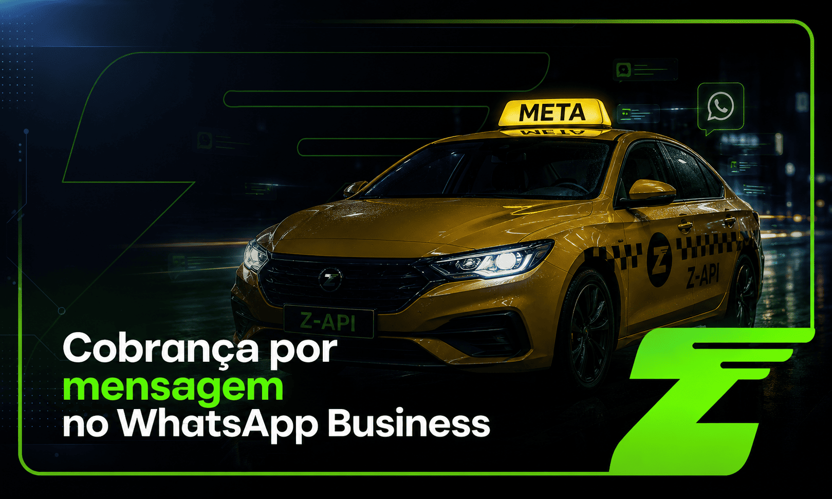 Cobrança por mensagem no WhatsApp Business