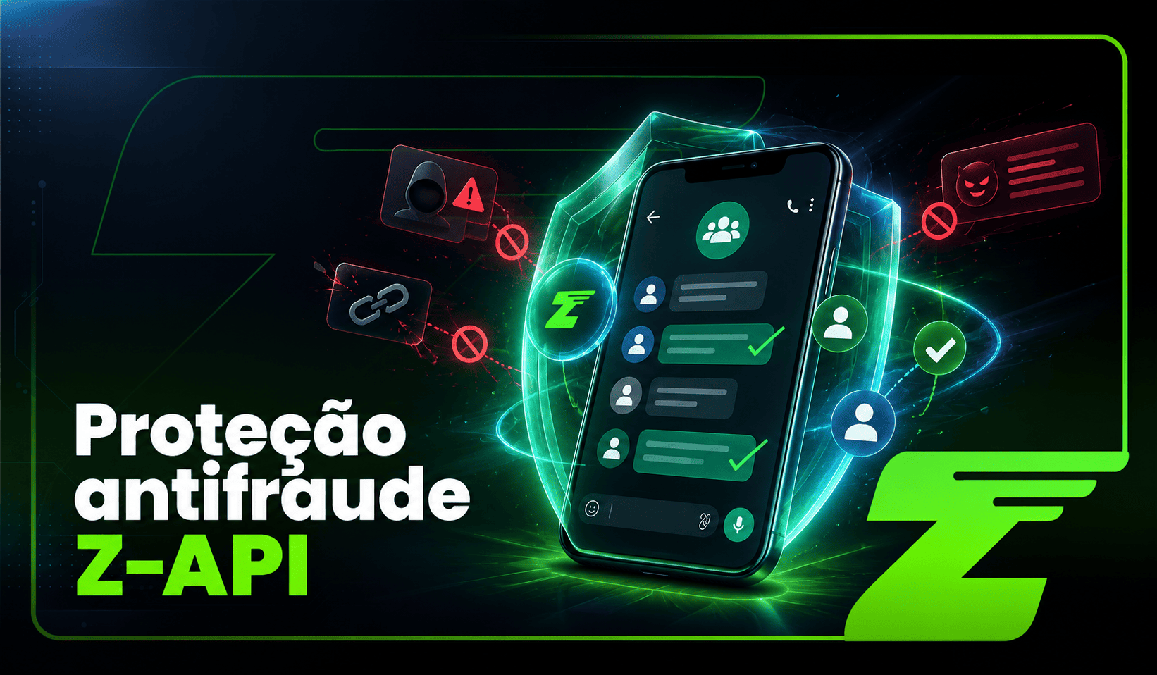 Nova funcionalidade Z-API Proteção Antifraude em grupos de avisos