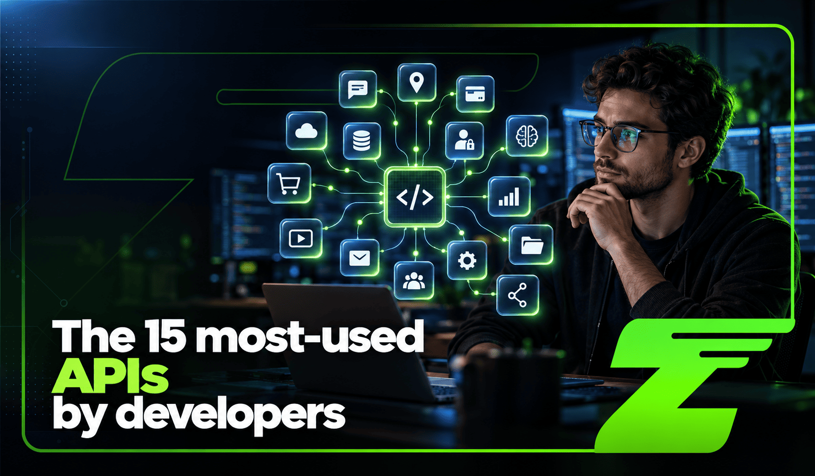 The 15 most-used APIs by developers